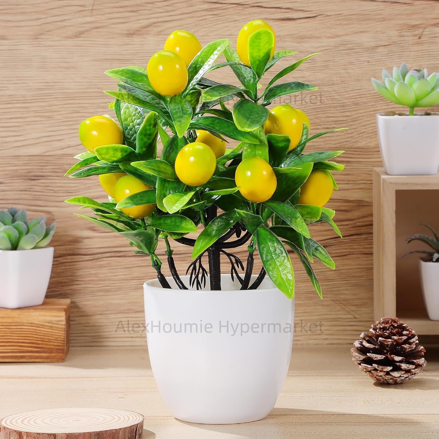 Fake Lemon Tree Small Artifici - đánh giá và giá Bonsai Garden Sushi