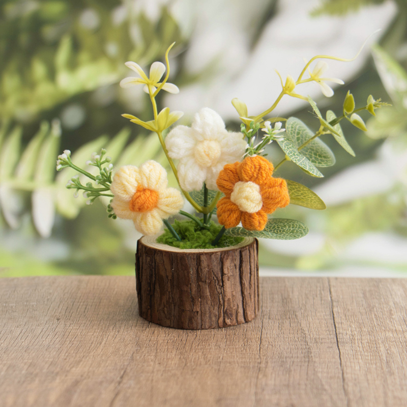 1Pc Crochet Flowers Cute Knitt - đánh giá và giá Bonsai Repotting Mat