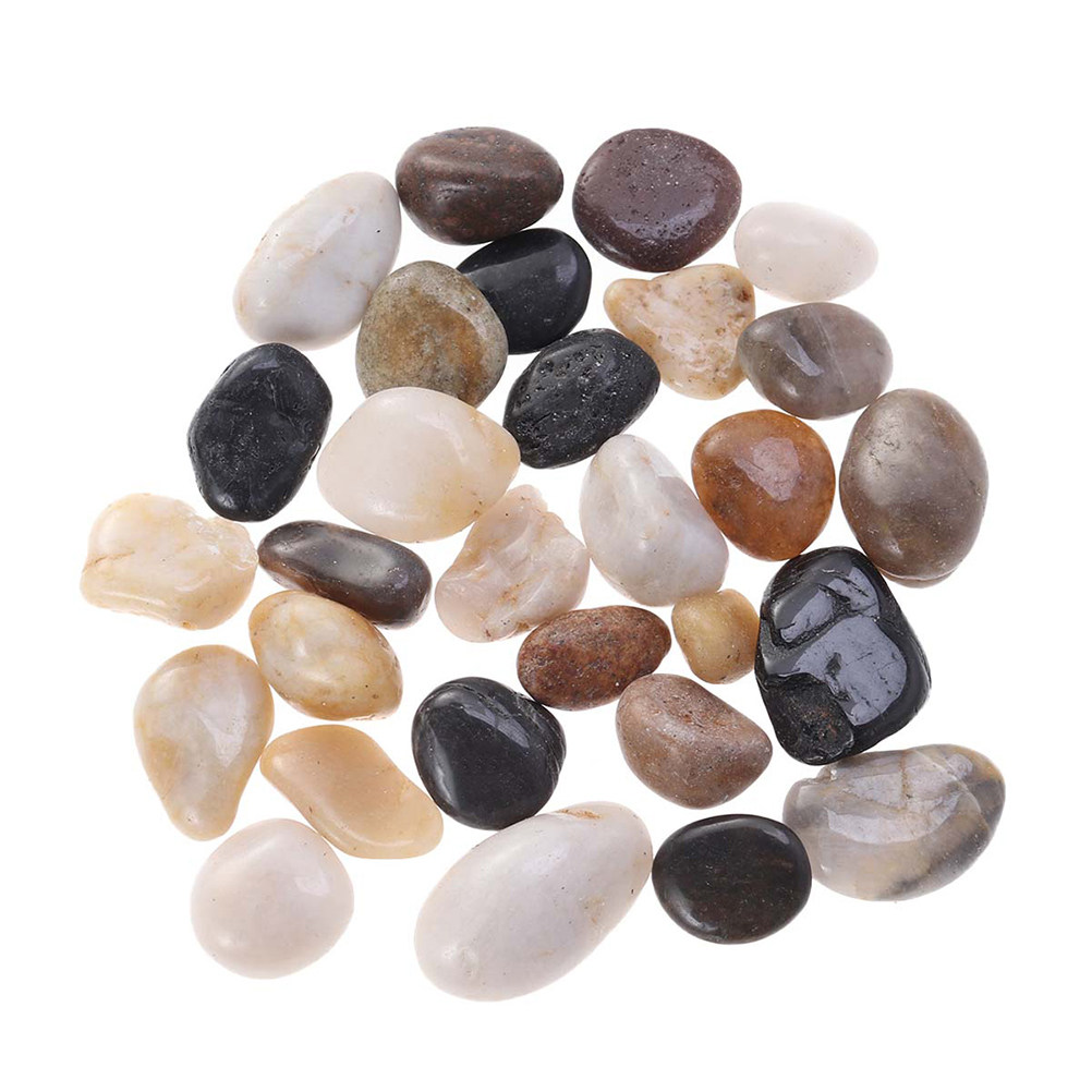 1Set River Rocks Polished Natu - đánh giá và giá Bonsai Garden Fountain