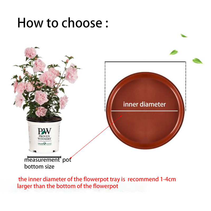 10pcs Plastic Flower Pot Tray  - đánh giá và giá Drip Tray Saucer