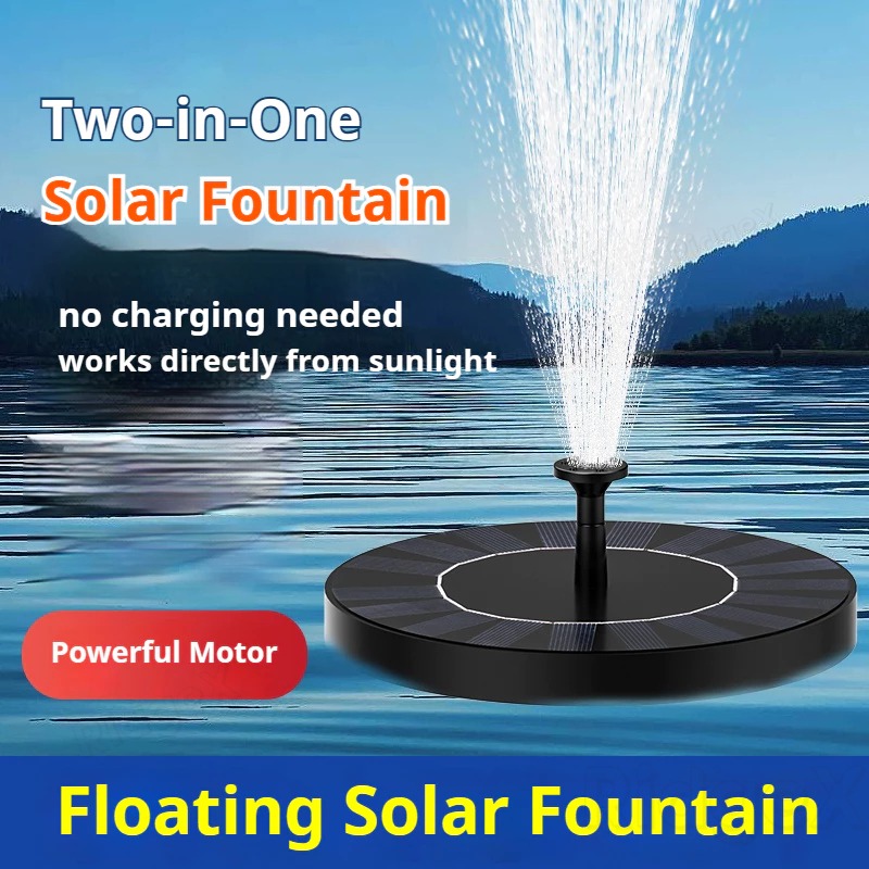 Solar Fountain Pump, 13cm | No - đánh giá và giá Bonsai Garden Fountain