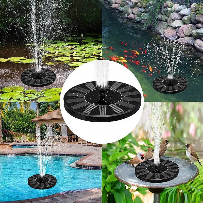 Solar Fountain Pump, 13cm | No - đánh giá và giá Bonsai Garden Fountain