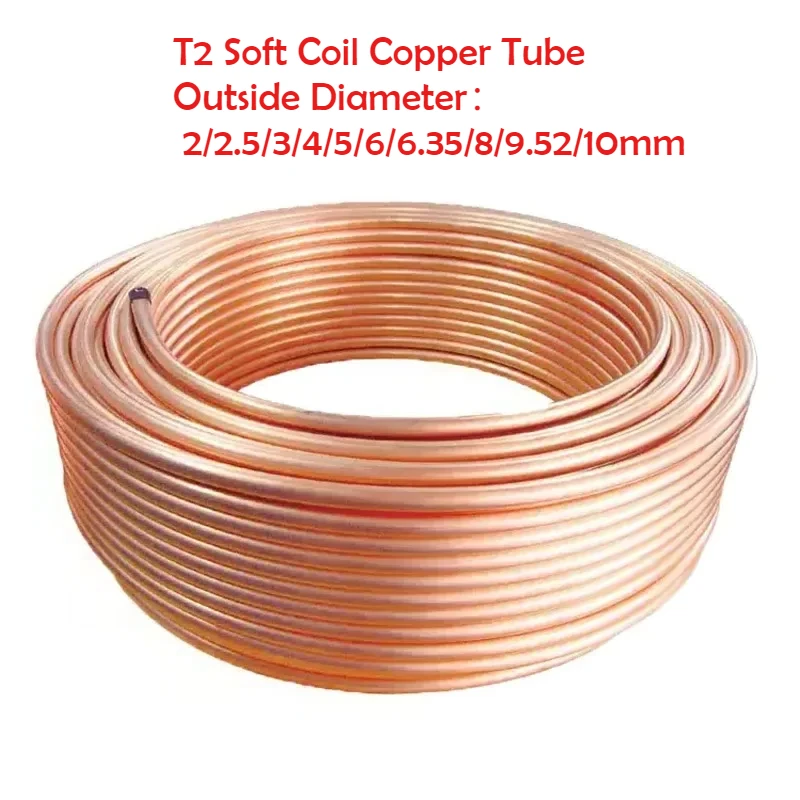 T2 Copper Tubing Soft Coil Red - đánh giá và giá Copper Wire Roll