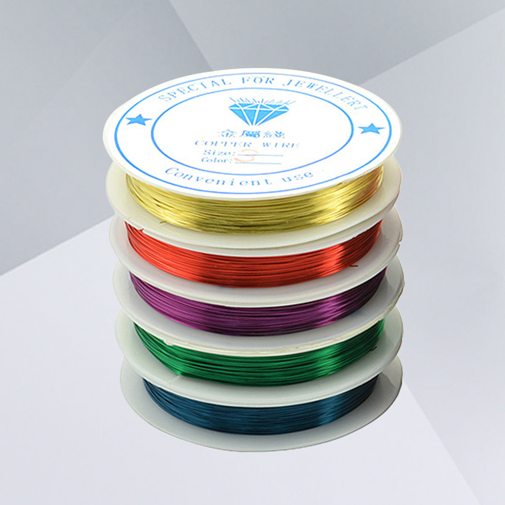 5 Rolls Colorful 0.5mm High Co - đánh giá và giá Copper Wire Roll