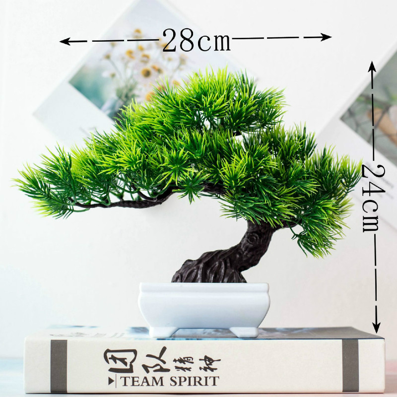 New Green Artificial Plants Bo - đánh giá và giá Bonsai Garden Sushi