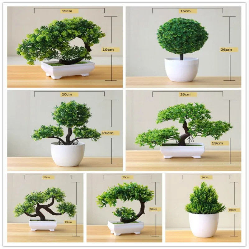 Nhân Tạo Cây Trồng Chậu Cây Cả - đánh giá và giá Bonsai Garden Sushi