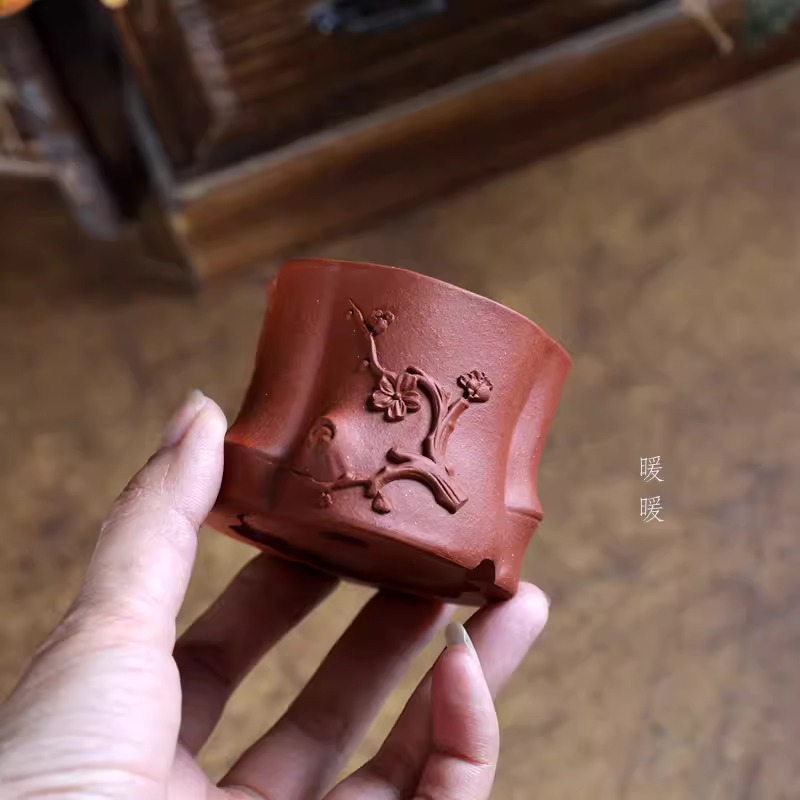 Purple Sand Bonsai Pot,Carved  - đánh giá và giá Bonsai Garden With Sand